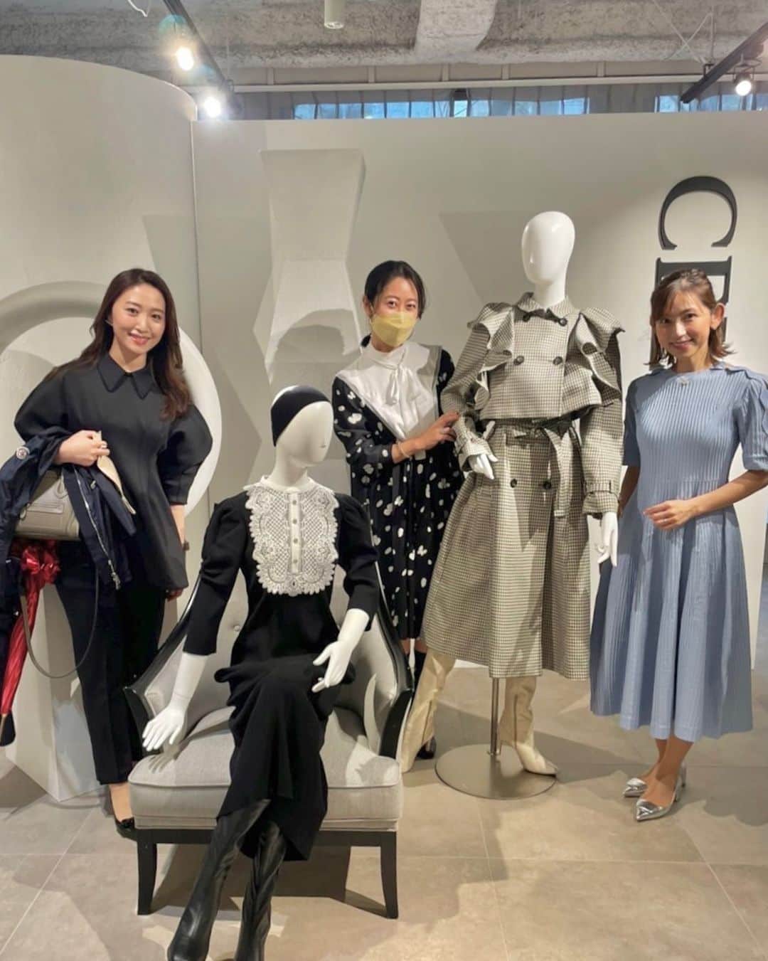 のインスタグラム：「⁡ 瑠依さんに誘ってもらって、大好きな @celford_official の展示会にお邪魔してきました💗 ⁡ 瑠依さんにはこうやって展示会に誘ってもらったり、このあいだもおうちに遊びに行かせてもらったり🎵 いつも行くと美味しいごはんまで作ってくれて、至れり尽くせりで甘えまくってます🤣❤️ ⁡ ⁡ セルフォードのお洋服は、仕事でもプライベートでも使いやすいので、普段どれだけお世話になっているか！！✨ この日の私服もセルフォードのセットアップです ⁡ 秋物もどれもかわいすぎて決められず、たくさんオーダーしてしまいました👗 まだまだ春ですが、今からとても楽しみ🥰」