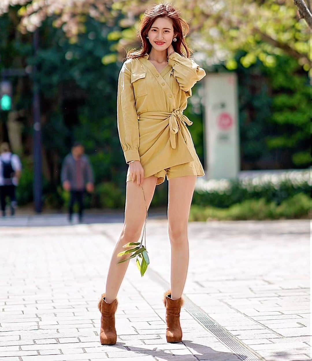 のインスタグラム：「・ ・ もうすぐ夏が来る✨ ・ ・  #撮影#モデル#model#ファッション#おしゃれ#fashion#コーデ#コーディネート#洋服#セットアップ#お気に入り#おすすめ」