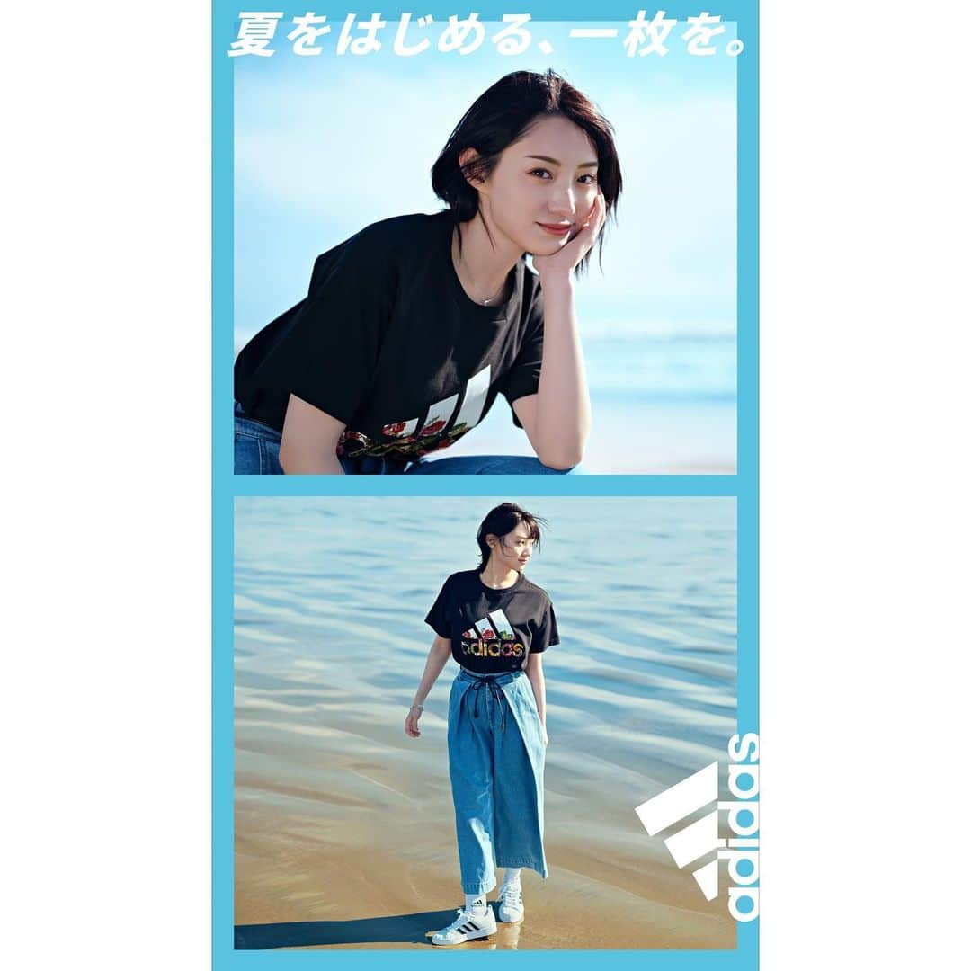 太田夢莉さんのインスタグラム写真 - (太田夢莉Instagram)「‪夏をはじめる、一枚を。‬  ‪2022年 #adidas Tシャツコレクション　イメージキャラクターを務めさせていただきます！‬  ‪Tシャツ×様々なスタイリングでの撮影、楽しかったです👕‬  ‪詳しくは以下のURLから☺︎‬ ‪https://adidas-campaign.jp/2022summer/‬  @adidastokyo #createdwithadidas」4月19日 14時34分 - yustagram12