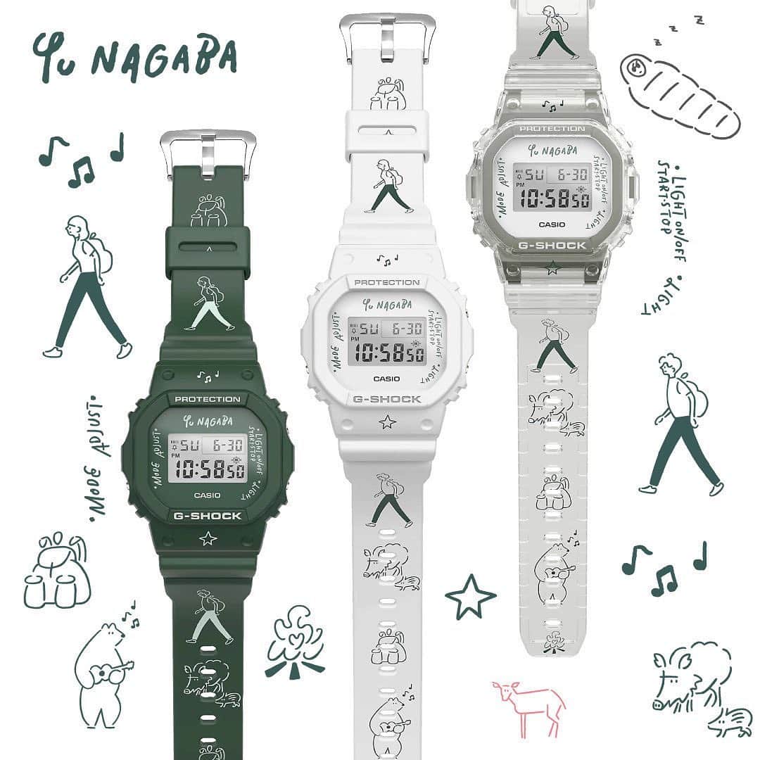 Yu Nagabaのインスタグラム：「@gshock_casio_official 4.20 Wed.  #myg-shock」