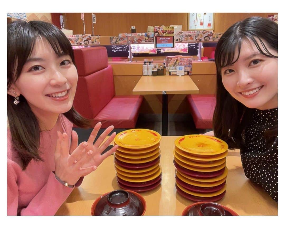 檜山沙耶さんのインスタグラム写真 - (檜山沙耶Instagram)「🍣 いつかのゆいちゃんと〜スシロー〜 こういう日常がすごく有難いしほっとするんだよなぁ🍵  #お寿司 #sushi #sushilovers #sushigram」4月20日 0時37分 - sayahiyama