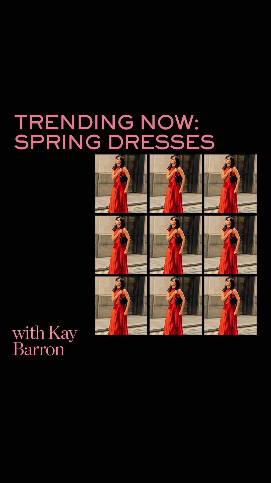 ネッタポルテのインスタグラム：「TRENDING NOW: Tune in as fashion director Kay Barron takes us through her favorite dresses of the season.」