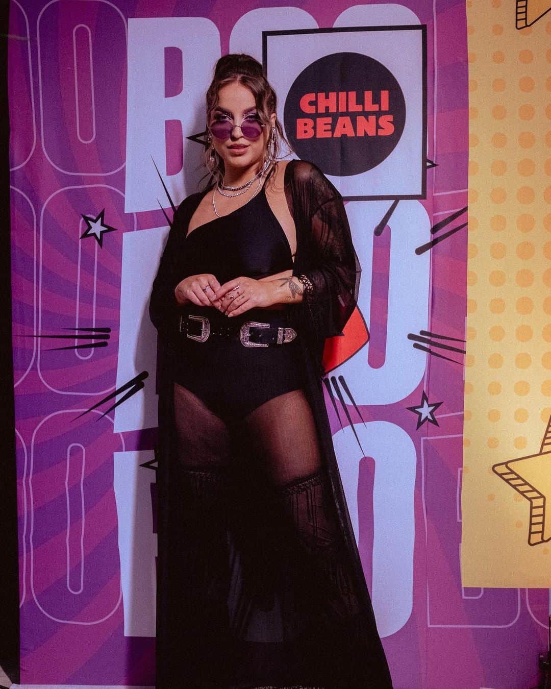 Bruna Unzuetaのインスタグラム：「eu tô apaixonada nesse look!!! #boopalooza 😍❤️」