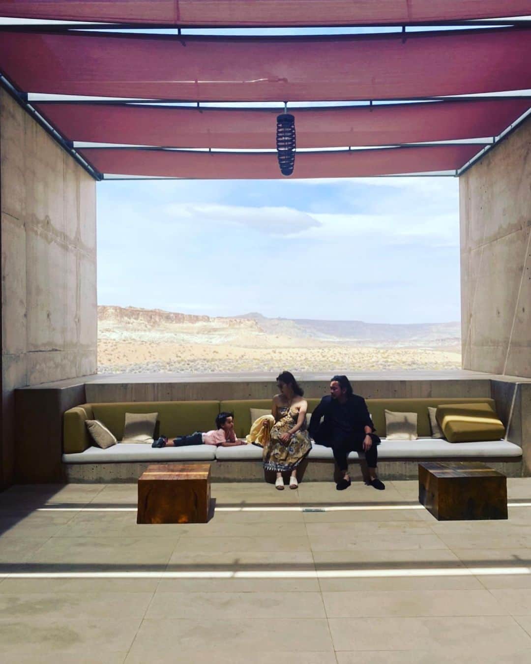 佐々木千絵のインスタグラム：「Amazing experience at @amangiri   #hotel #amangiri #Utah」