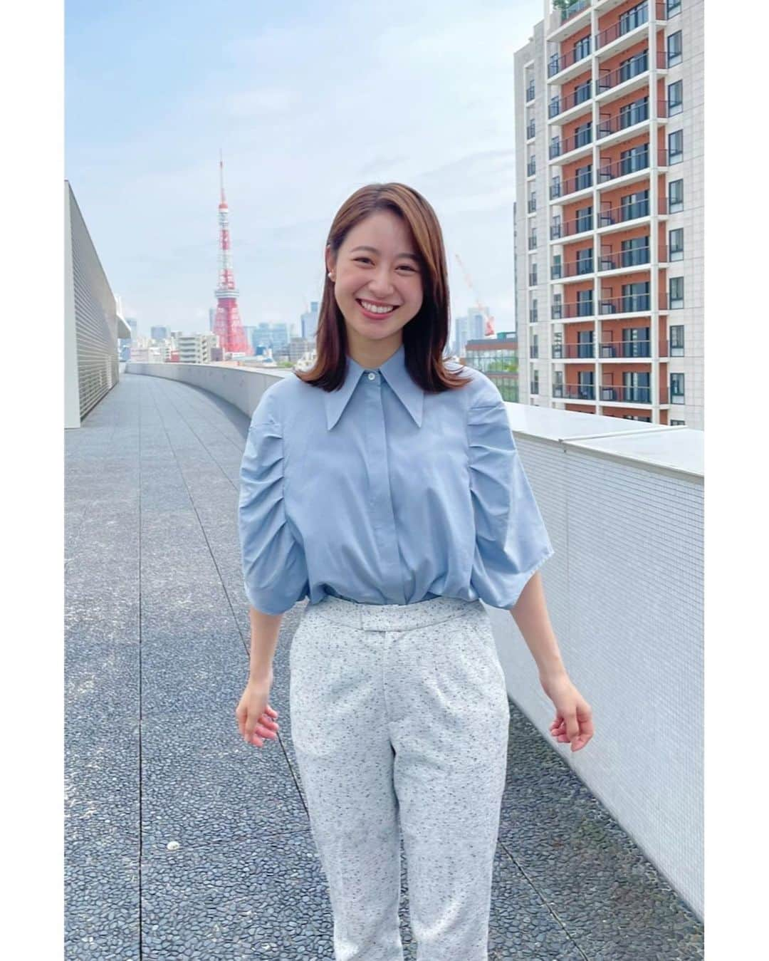 林美沙希さんのインスタグラム写真 - (林美沙希Instagram)「. 今日もご覧いただき ありがとうございます☺︎ 東京は7日連続の雨だそうです。 体調も崩しやすい時期なので どうかお気をつけください🙌  #annニュース #ワイドスクランブル #林美沙希 #衣装 #outfit #パンツコーデ #セットアップ」4月20日 17時01分 - misaki0hayashi