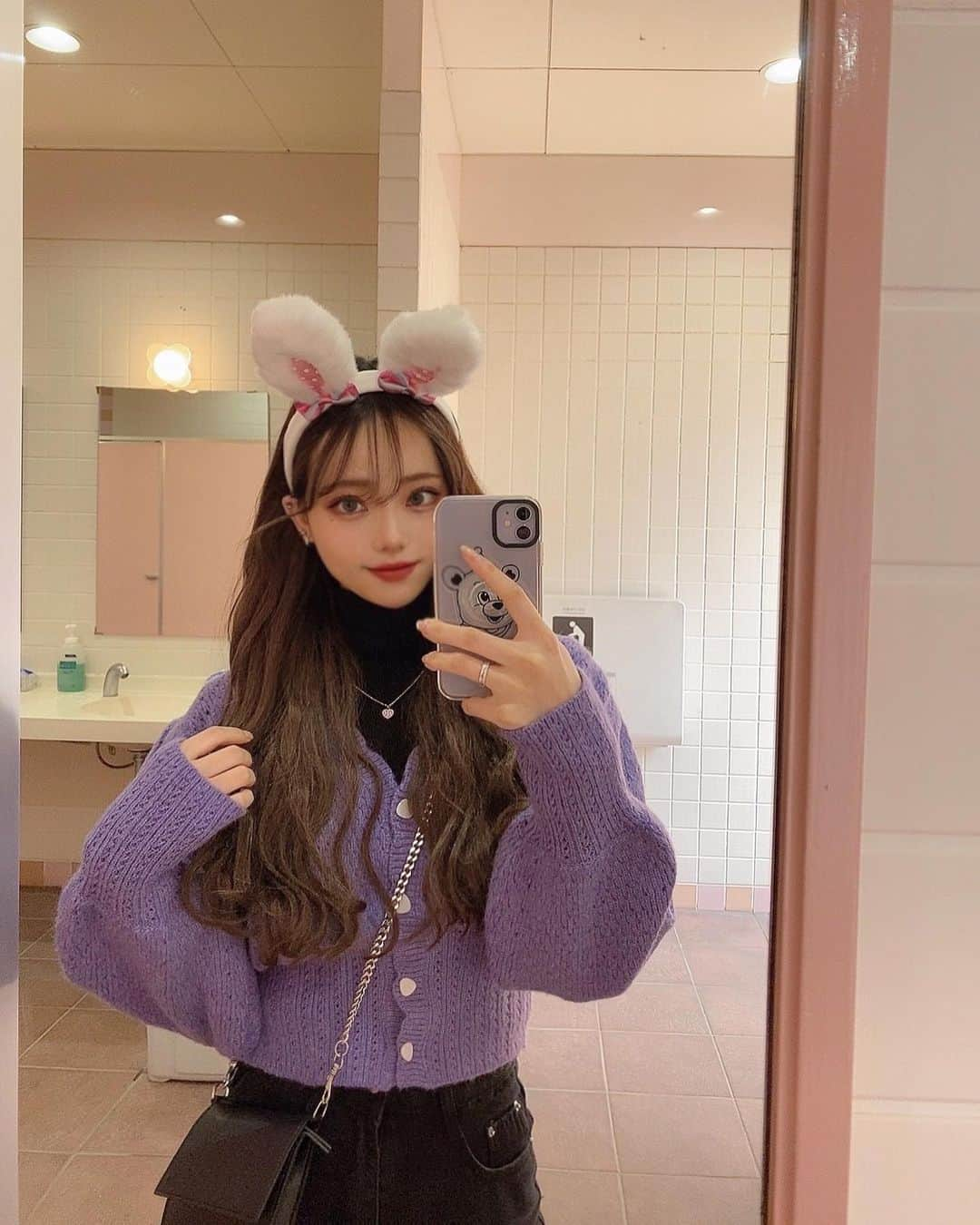 LILIKAさんのインスタグラム写真 - (LILIKAInstagram)「🐇＝💜×🖤」4月20日 21時12分 - _093024_