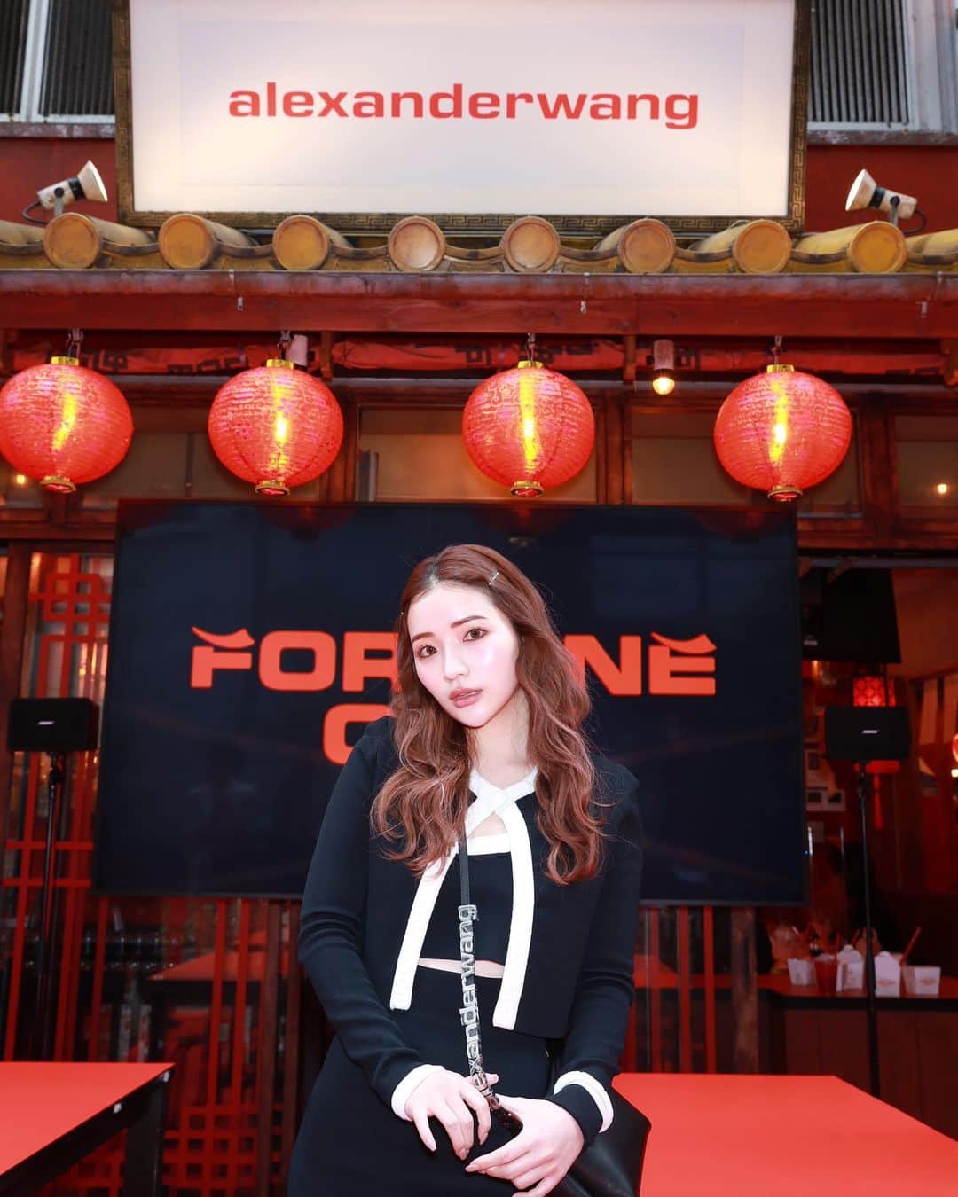 南りほのインスタグラム：「@alexanderwangny ❤️  alexanderwangny Live viewing とても素敵でした❣️💋🦞  #alexanderwang」
