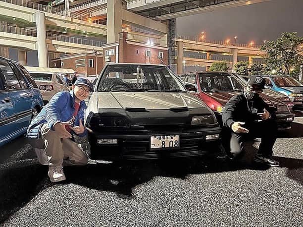 Boseのインスタグラム：「4月19日はシビック（419）の日。イケてるHONDAシビックが集まっていると聞いたので、観に行ってきました。ワンダーシビック、シビックシャトルなどのヤングタイマー好きにも刺さる系から、タイプRをUSパーツで仕上げた、マニア垂涎系まで。オーナーの皆さんにいろいろ詳しく聞きまくって楽しい夜でした。 #HONDA #シビックの日」