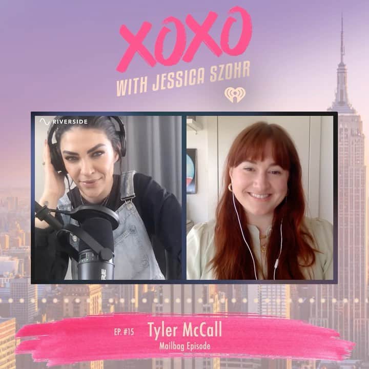 ジェシカ・ゾアのインスタグラム：「Hello Upper Eastsiders! Today’s the day… #GossipGirl historian, @eiffeltyler, and I are answering your burning questions that you sent me last week for XOXO episode 15. Tune in to hear us dive into all of your questions! LINK IN MY BIO」
