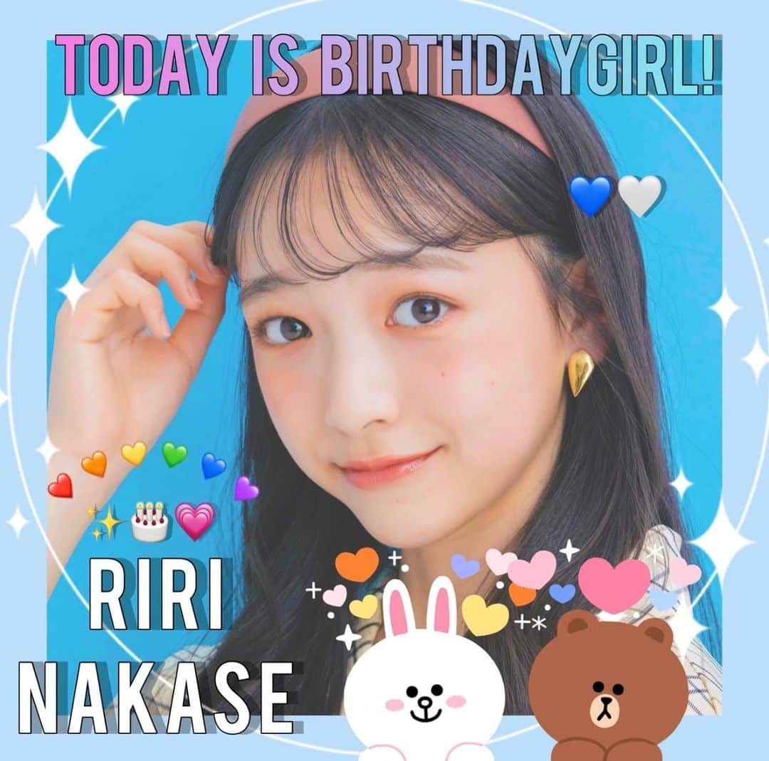 ニコ☆プチさんのインスタグラム写真 - (ニコ☆プチInstagram)「🐰💝🐻🎂❕  本日4/21はリリの誕生日だよ😙💙💎 リリも12歳になりました✌️✨ 2日連続でプチ㋲のお誕生日、おめでたいねっ🥰🥰  リリ、ハッピーバースデー‼︎👑💗  #中瀬梨里 #hbd❤️  #楽しい12歳になりますように 🥳🤍」4月21日 16時41分 - nicopuchi_official