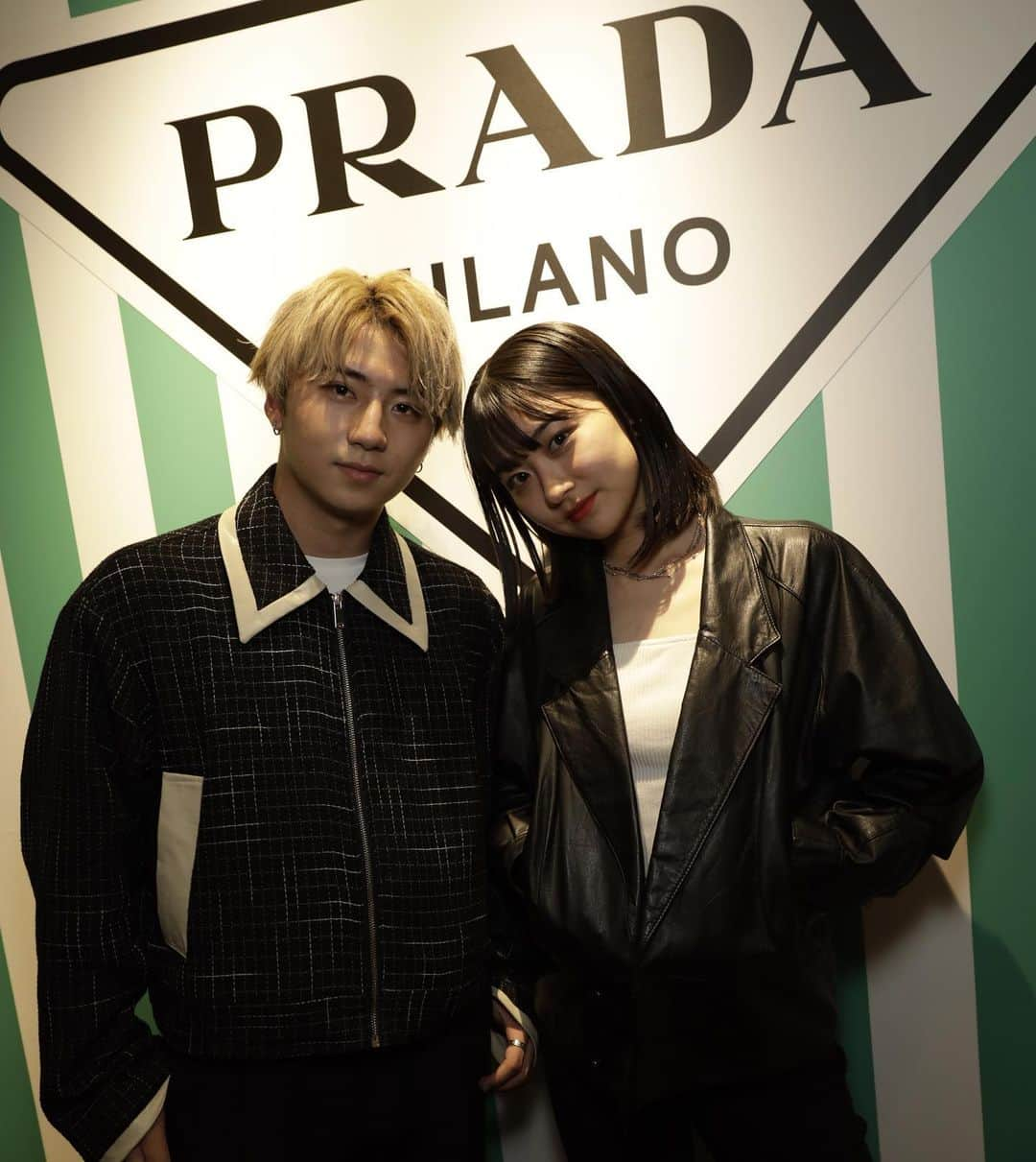 水戸由菜さんのインスタグラム写真 - (水戸由菜Instagram)「・ PRADA TROPICO POPUP STORE に行ってきたよ💚  たくさん緑あって可愛かったぁ^^   #prada   #PradaTropico @prada」4月21日 21時10分 - yuna_3047