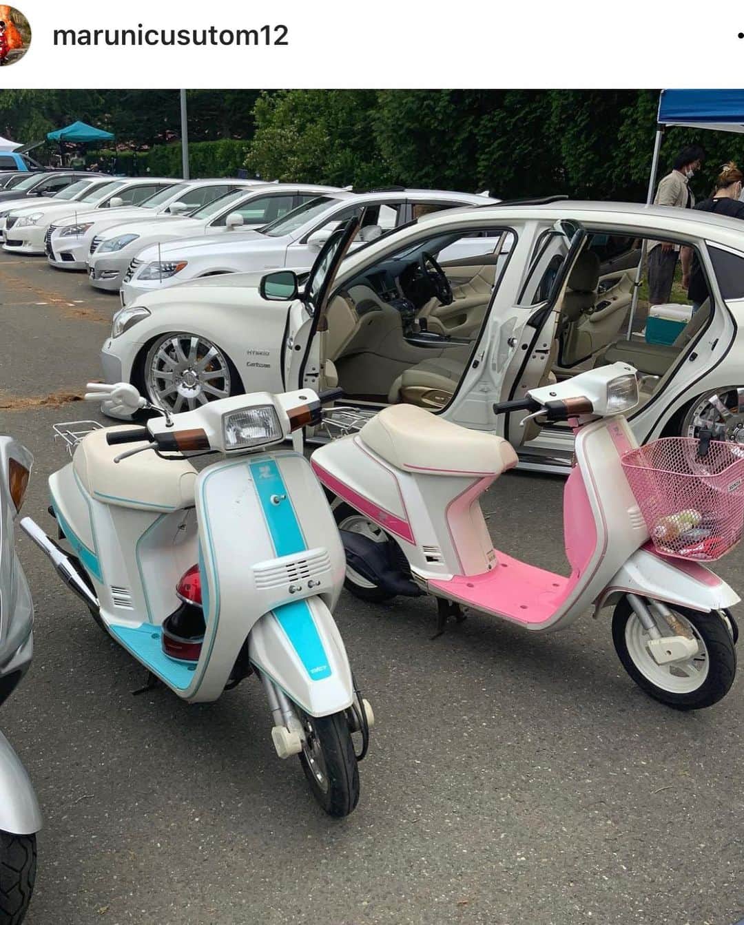 Mr.さんのインスタグラム写真 - (Mr.Instagram)「Honda Tact  Courreges When I was a junior high school student, everyone wanted a motorbike. with @marunicusutom12 miyagi japan.」4月22日 0時10分 - misteryanen