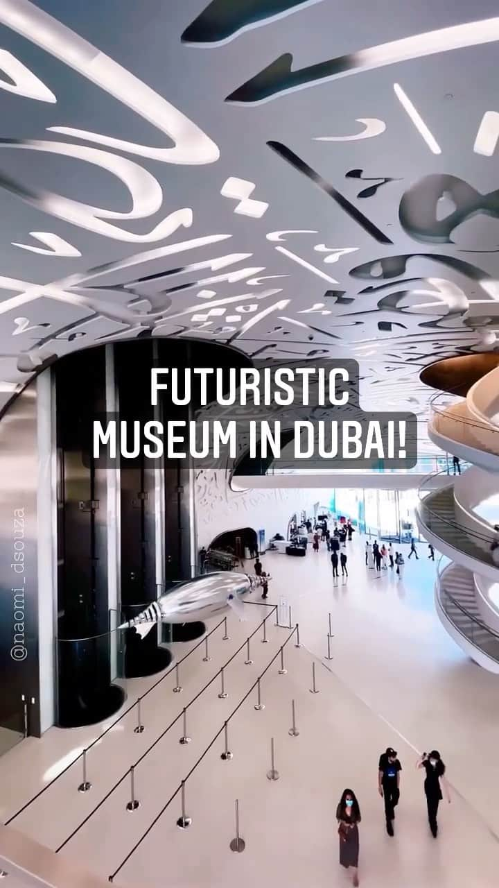 Crazy Roomsのインスタグラム：「Inside the brand new @museumofthefuture in Dubai, United Arab Emirates... (📷 @naomi_dsouza)⠀⠀⚲ Museum of the Future, Dubai, United Arab Emirates @museumofthefuture ⠀ ⠀」