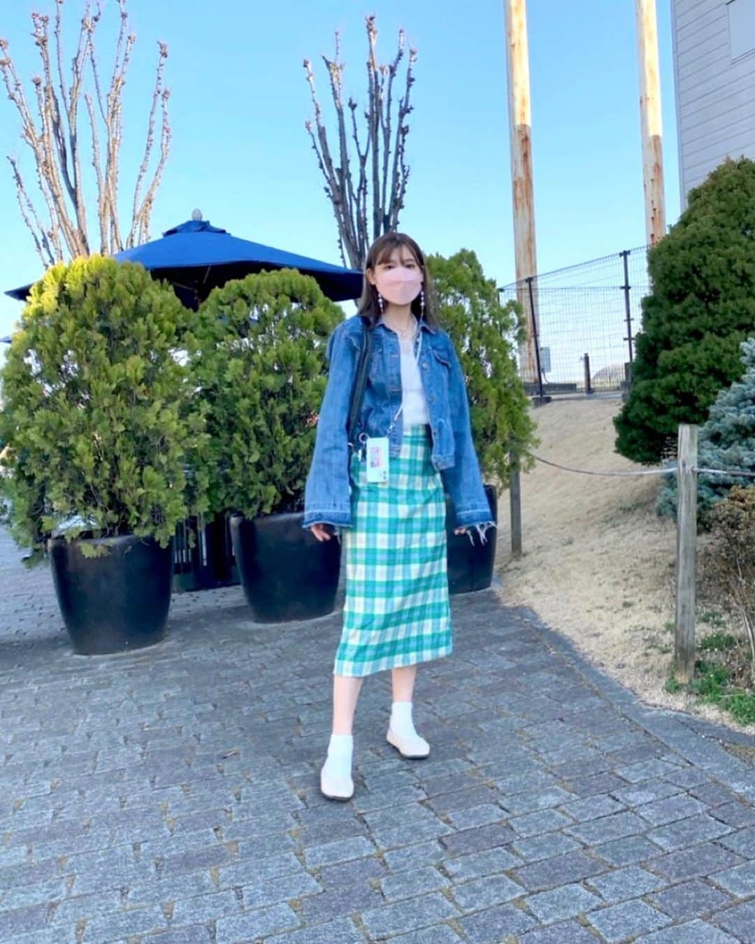 森高愛さんのインスタグラム写真 - (森高愛Instagram)「ピントが甘い😂笑  #森高のお洋服」4月22日 12時15分 - ai_moritaka_official