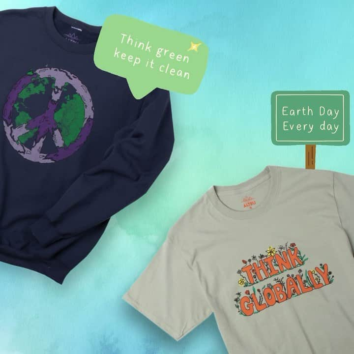 アルトゥルのインスタグラム：「All weekend long, save up to 60% on our Earth Day collection 🌎」