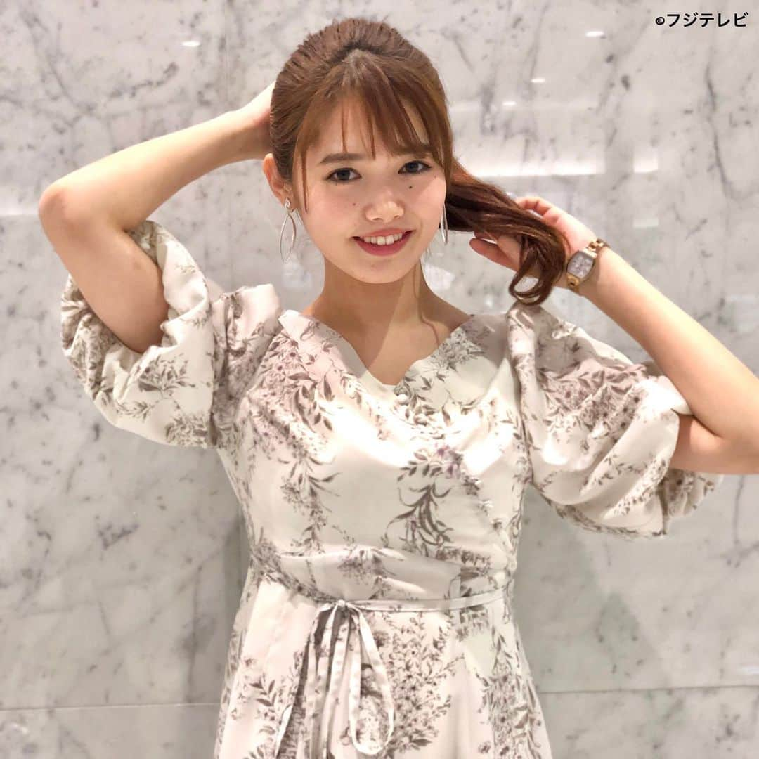 フジテレビ「めざましテレビ」さんのインスタグラム写真 - (フジテレビ「めざましテレビ」Instagram)「ファッション雑誌CanCamとコラボした お天気コーナー「きょう何着て行く？」 谷尻萌の毎日のコーデを紹介♪  ４月２２日（金）  【今日のコーデ】 ・コート→ @vis_a_vis_jp ５３９０円 ・ワンピース→ @noela_official １万９２５０円 ・靴→ @kanematsu_official ２万９００円 ・イヤリング→ @anemone_official ２０９０円    【コーデのポイント】 定番人気の花柄💐ワンピースは、ブーケ柄を選ぶと 華やかさがさらにアップ😊  繊細なタッチで大人っぽく楽しめるところも 魅力のひとつです✨  カーキのトレンチコートで引き締めると かわいいよりも美人な着こなしに❣️  #めざましテレビ #きょう何着て行く？ #谷尻萌 #今日のコーデ #コーデ #CanCam #今日のファッション#ootd #きょう何着て行く？は月〜金朝6時22分ごろ放送📺  #もえちゃん #きれいめコーデ #きれいめカジュアル #大人コーデ #春コーデ #オフィスカジュアル #上品コーデ #アナウンサー衣装」4月22日 19時29分 - mezamashi.tv