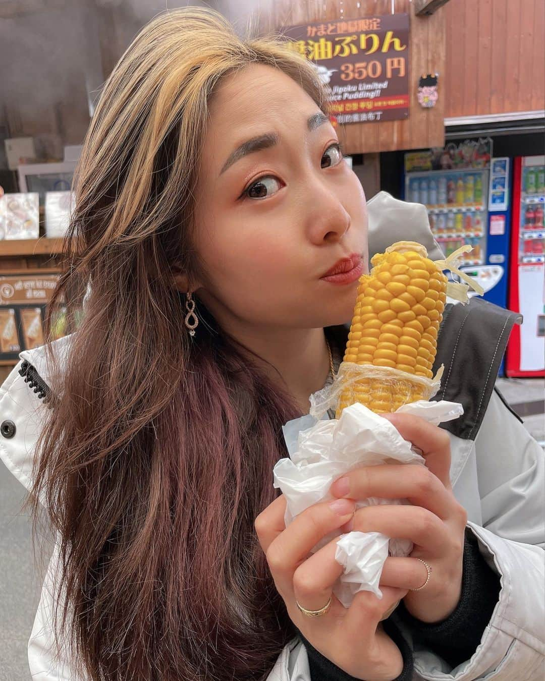 ライ・チャンさんのインスタグラム写真 - (ライ・チャンInstagram)「ここのトウモロコシ🌽 また食べたーいっっ  今日もお疲れ様❤️  #ライチャン#Tarzan#たーとれ女子部#ライチャンのダイエットは明日から」4月22日 20時26分 - laichan.official