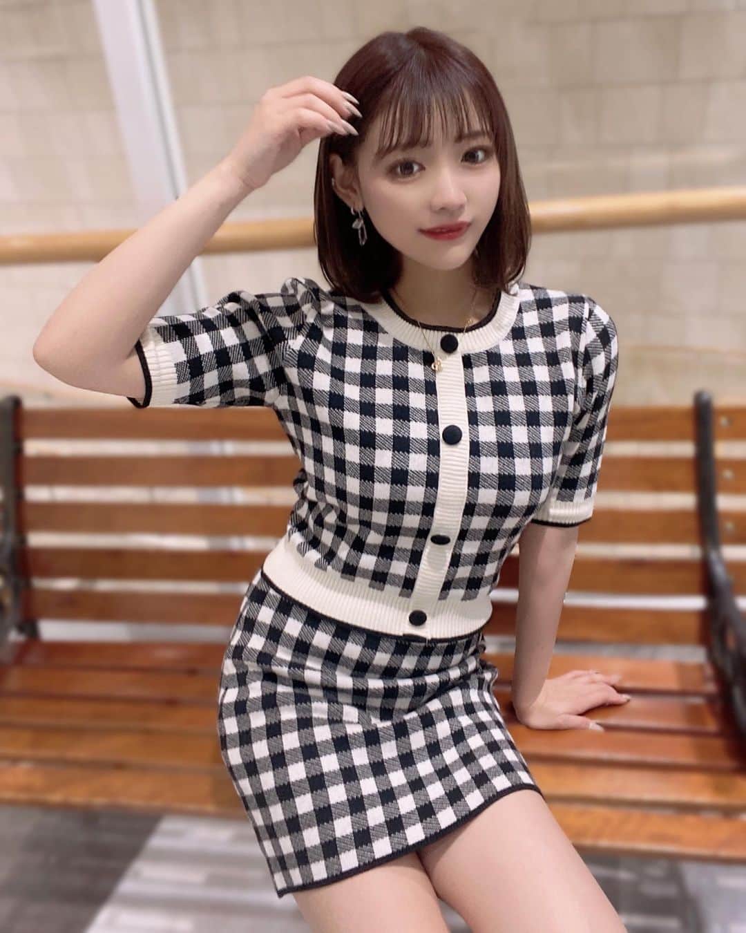 のインスタグラム：「可愛いセットアップ👗🤍  @cherimi_official   #シェリミー #cherimi」