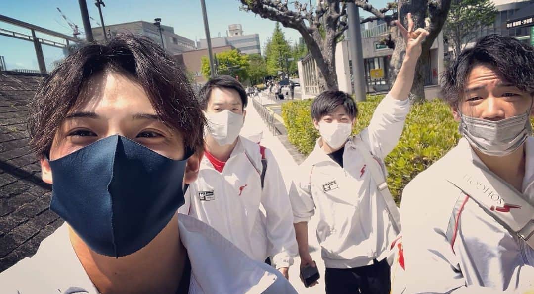 五島誉博のインスタグラム：「種目別組何とか決勝残りました😮‍💨 あとは明後日しっかりやります🫡」