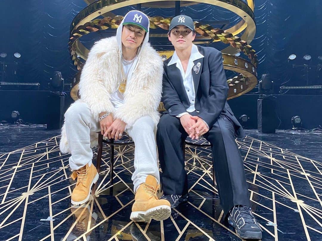のインスタグラム：「WOWWOW『INVITATION』📺 @ak69_official  「START IT AGAIN」  @dp_tomo0561 と一緒に 演出&振付させて頂きました🔥 皆さんぜひチェックしてくださいね。  #ak69 #武道館ライブも最高でした #dapump」