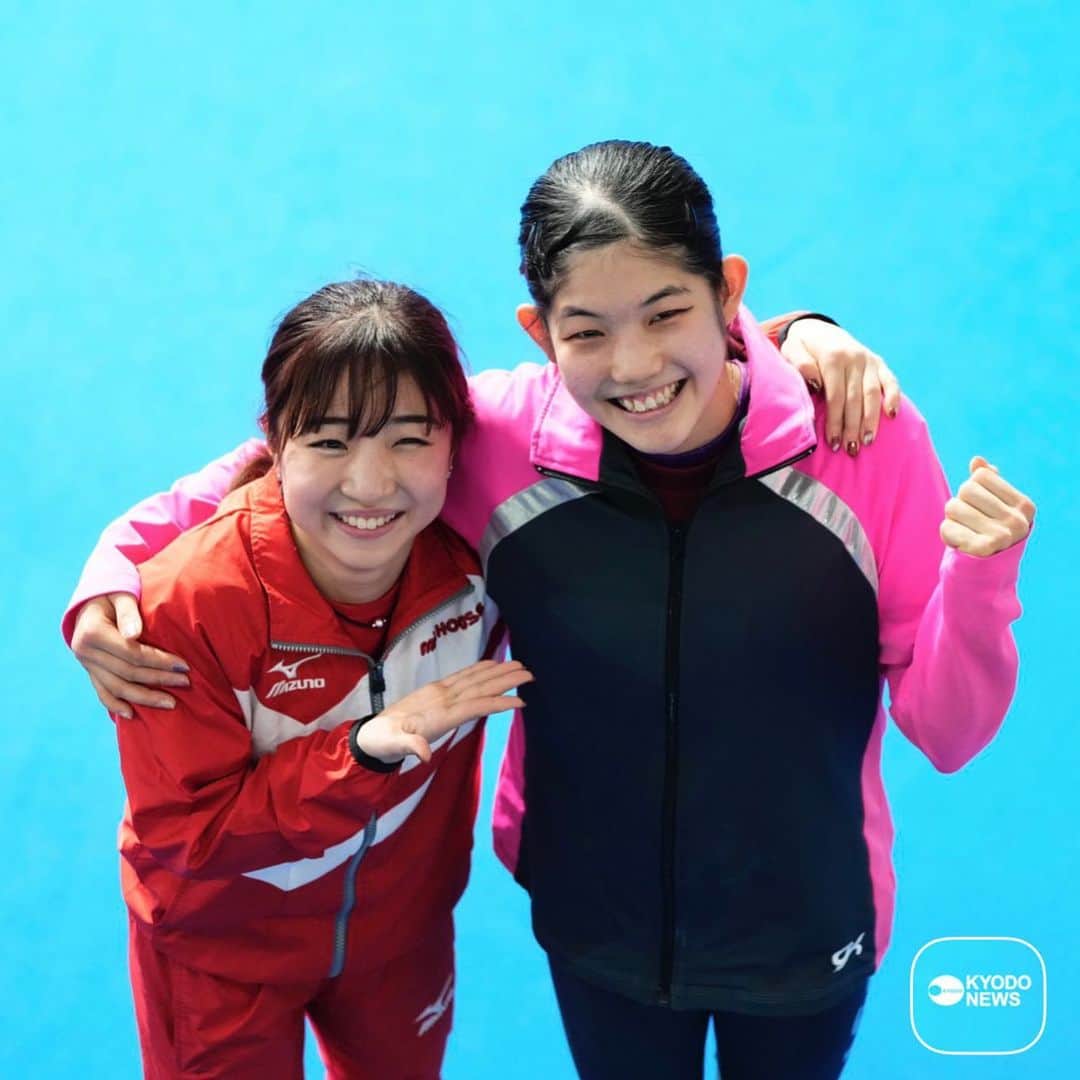 寺本明日香のインスタグラム：「全日本個人総合選手権✨ 新チャンピオンは レジックスポーツの 笠原有彩選手でした！！ おめでとう♡ 後輩が優勝してくれて凄く嬉しい！ 成長したね！  そしてなにより、レジックスポーツのコーチの方達のおかげです！ 私もたくさんサポートしていただきました！ 本当におめでとうございます✨  これからも注目してほしい選手なので引き続き応援よろしくお願いします！  #レジックスポーツ #笠原有彩  photo by 共同通信写真部」