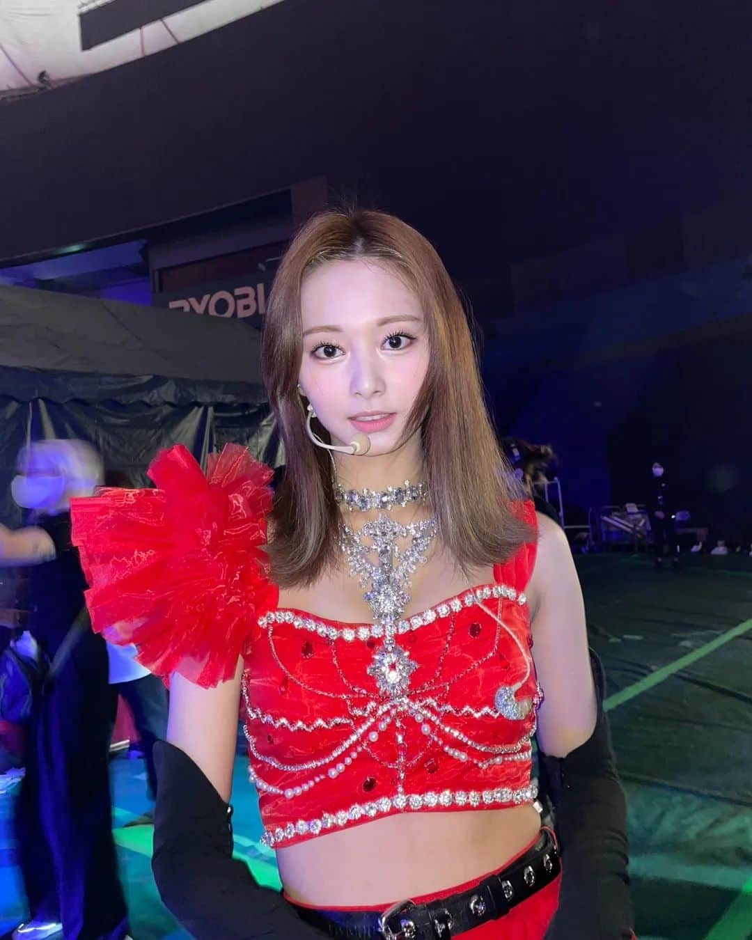 TWICEさんのインスタグラム写真 - (TWICEInstagram)「챙🐯🐯어제 생일축하해🍓🍓🍓 みなさんきょはありがとうございます🫠🫶」4月24日 0時44分 - twicetagram