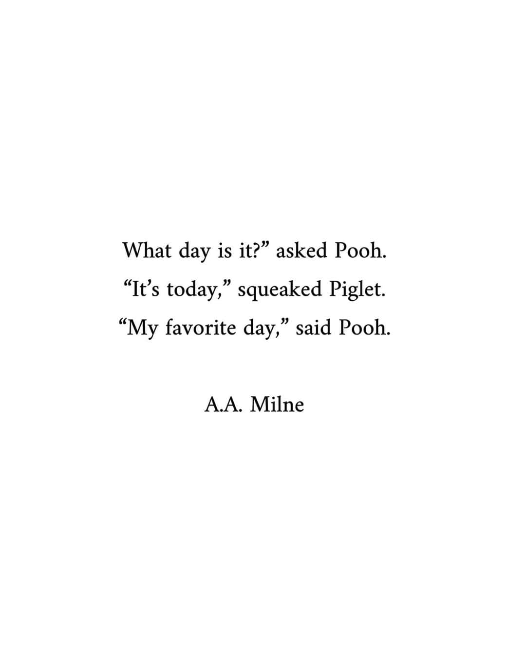 のインスタグラム：「Sunday with A.A Milne and my beloved teddy bear Winnie the Pooh.  Sometimes, if you stand on the bottom rail of a bridge and lean over to watch the river slipping slowly away beneath you, you will suddenly know everything there is to be known.」