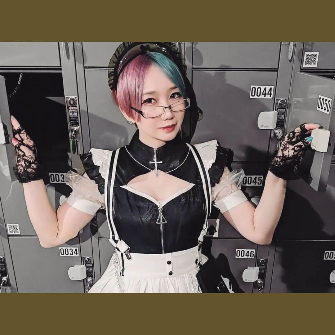 のインスタグラム：「一生インスタやっとらんのでとりあえず過去の写真を…(一枚目はおみゆちぃが撮影📷)  #maid」
