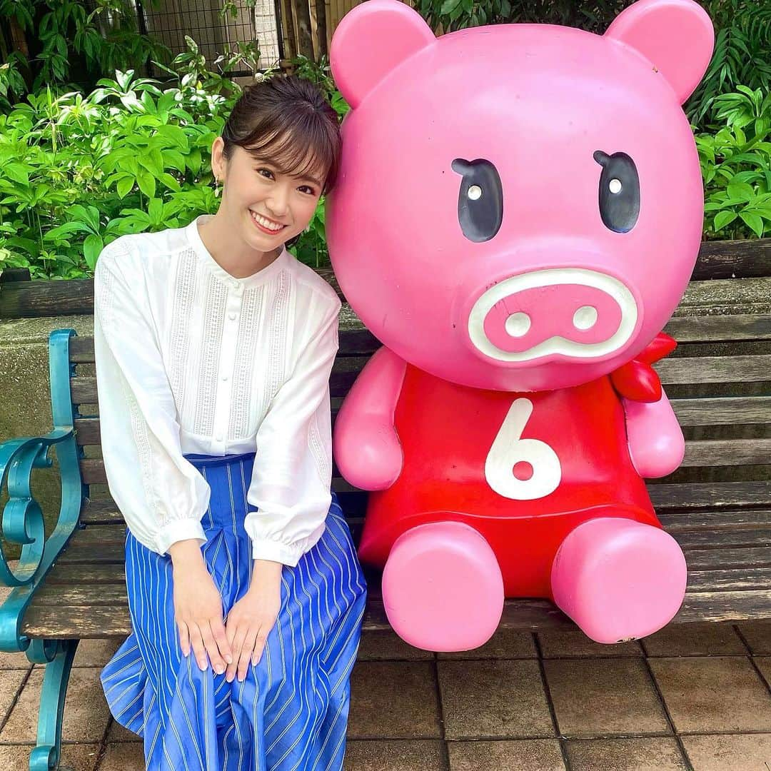 嶺百花さんのインスタグラム写真 - (嶺百花Instagram)「ブーナちゃんと🐷❣️」4月25日 12時20分 - mine_momoka