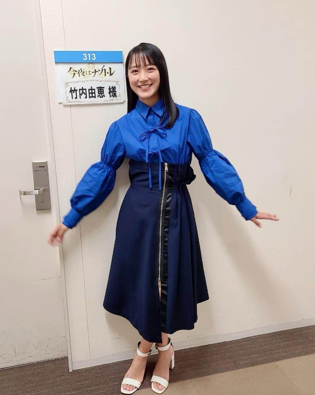 竹内由恵さんのインスタグラム写真 - (竹内由恵Instagram)「明日放送フジテレビ「今夜はナゾトレ」に出演しています。  GW絶景旅クイズSPです。  よかったらご覧ください😍  4月26日(火) 夜7:00〜  #ヨシエのコクチ」4月25日 13時19分 - yoshie0takeuchi