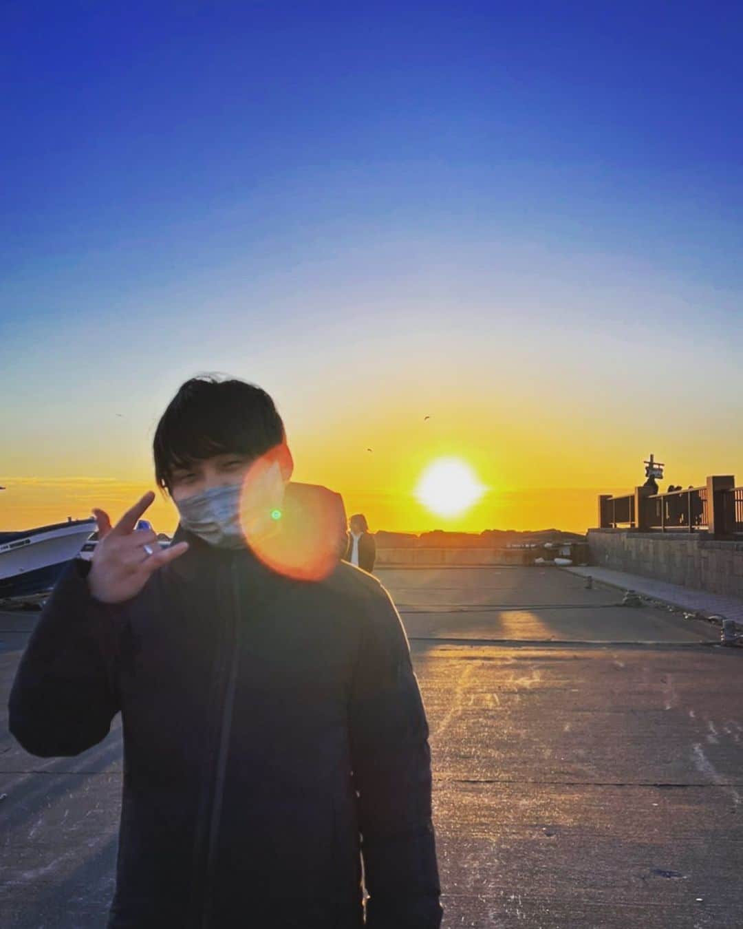 尾崎和樹のインスタグラム：「さようなら、たいようさん。」