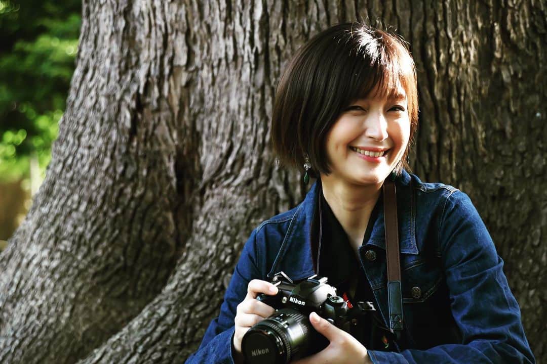 並木塔子のインスタグラム：「暑かったね〜  #nicon #camera #photography」