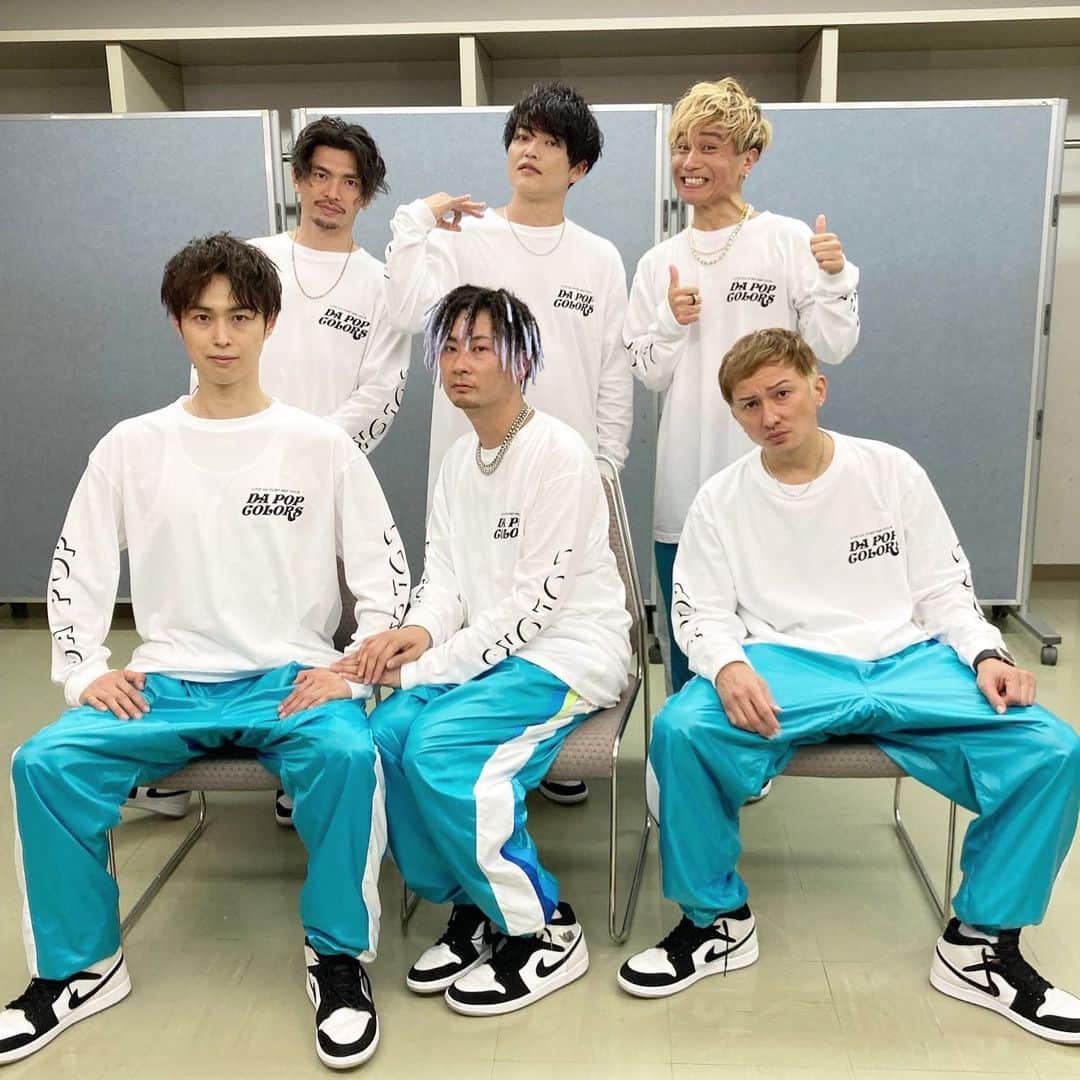 のインスタグラム：「浜松公演終わりました。  皆さんと素敵な時間を過ごせました。  ただいま。 そして、ありがとう。  #浜松アクトシティ大ホール  #dpc #dapump #dapopcolors #家族写真」