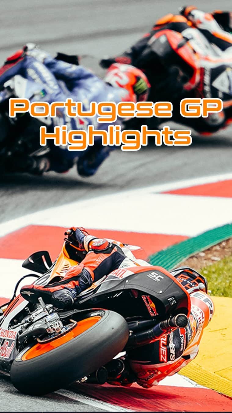 レプソル・ホンダのインスタグラム：「@MotoGP is back in Europe as we dive deep into the heart of the season. Come join us behind the scenes to see how our #PortugueseGP 🇵🇹 weekend went.」