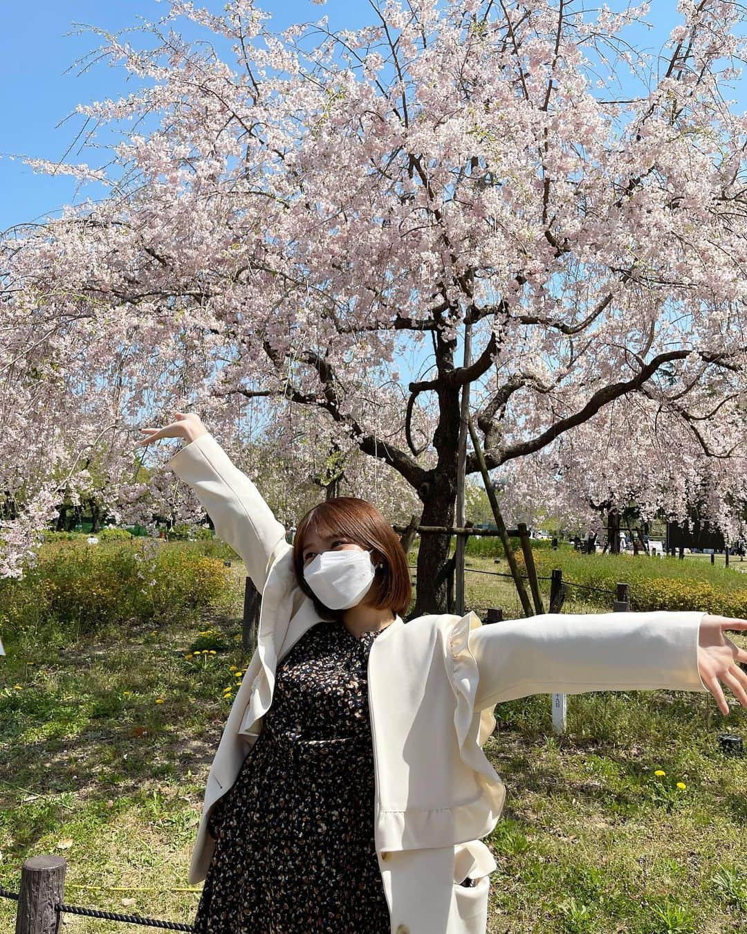 北野瑠華さんのインスタグラム写真 - (北野瑠華Instagram)「🌸🌸🌸」4月25日 22時04分 - rukakitano0525