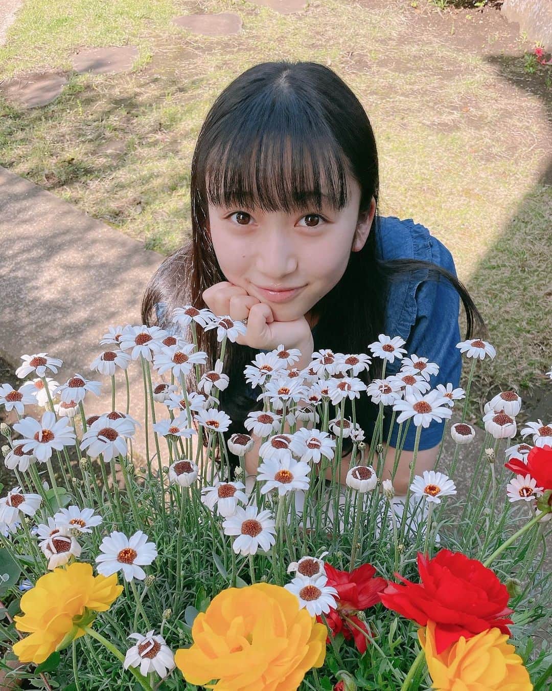 横溝菜帆のインスタグラム：「☀️  もうすぐ、待ちに待った修学旅行！  学校行事は中止になることが多かったので、 楽しみで楽しみでわくわくが止まりません🥰  #横溝菜帆」