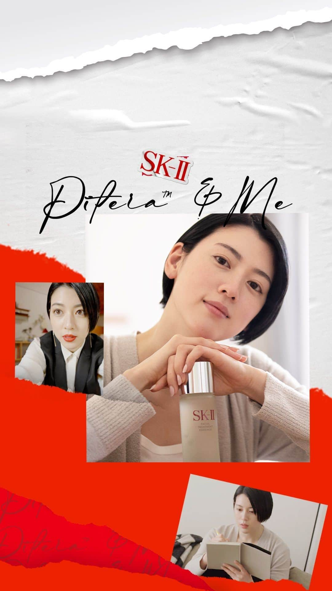 SK-II's Official Instagramのインスタグラム：「Grab a front row seat to Ayaka Miyoshi’s self-directed photoshoot and strike a pose for her episode of #PITERAandME! 📸  Join her on a personal journey with SK-II, as she takes a break from the camera crews and assistants to pamper herself with PITERA™ Essence. Tag a friend you’re definitely watching this with in the comments ❤️ @miyoshi.aa」