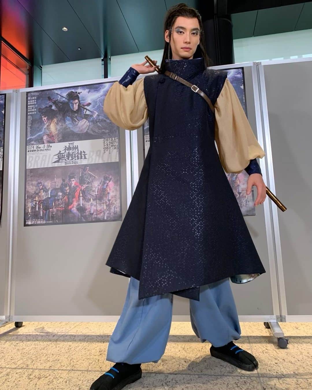 福士蒼汰のインスタグラム：「神州無頼街 東京公演 遂に始まります！  最後まで駆け抜ける！」