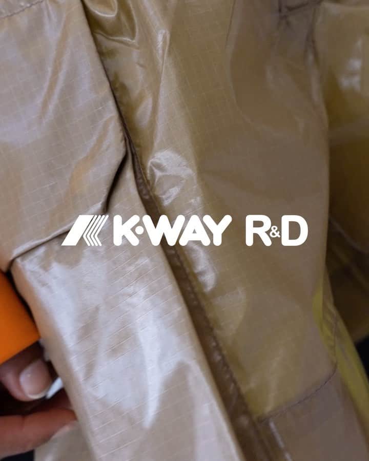 ケイウェイのインスタグラム：「Bold and functional, fearless and practical: this is R&D collection.  Discover the R&D collection on k-way.com  #MadeToBeSpecial #KWAY」