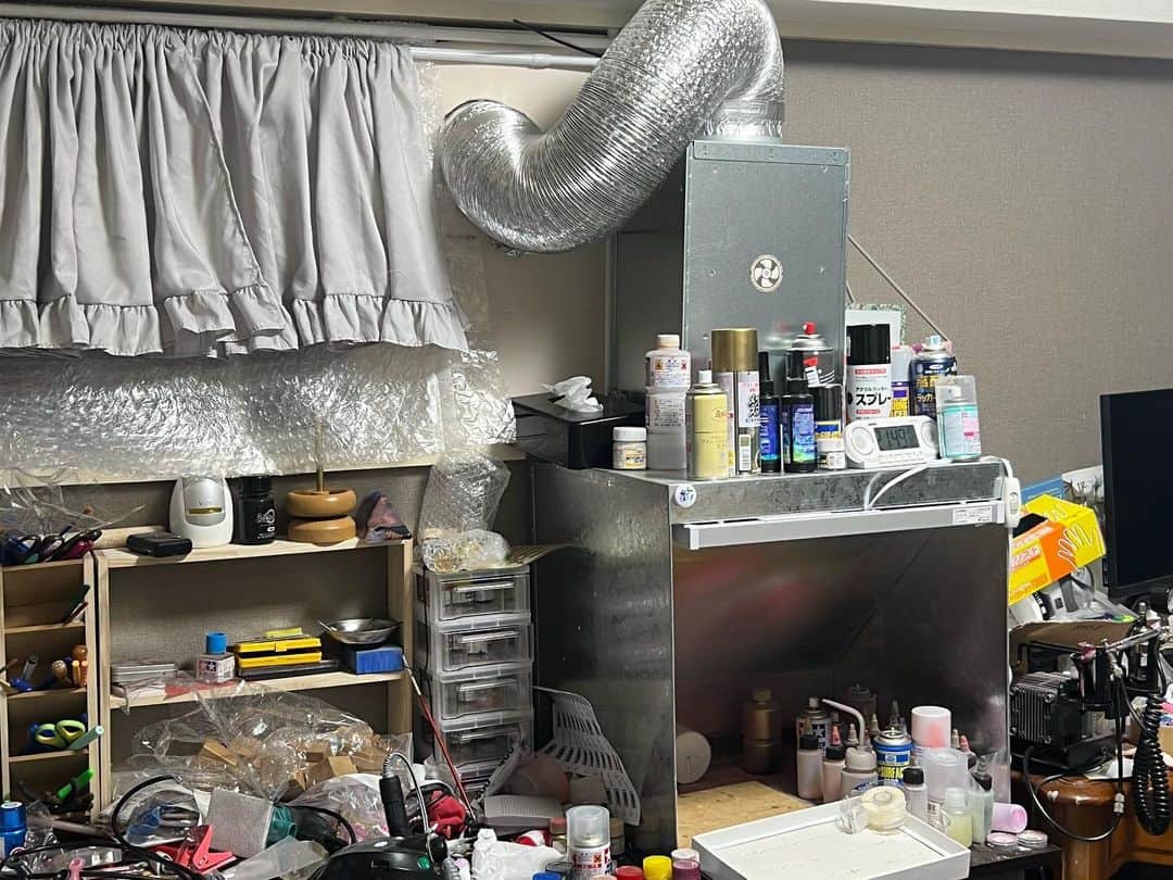 millnaさんのインスタグラム写真 - (millnaInstagram)「わたしの作業室。インスタ映えだな〜 #アトリエ」5月25日 21時51分 - mi_te_yo