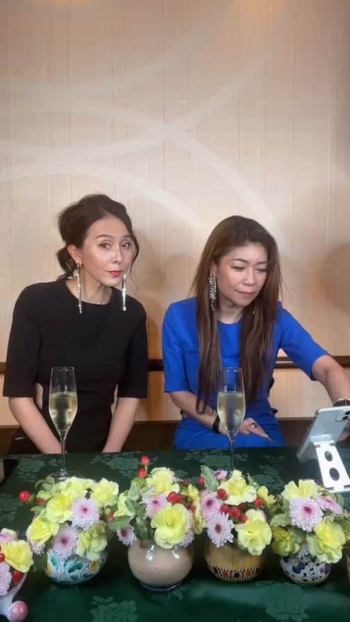 杉本彩のインスタグラム：「@sugimoto_aya0719  @tanakataki  @liberata_official  @iza_official   Special thanks #リストランテディボディバ #divodiva」