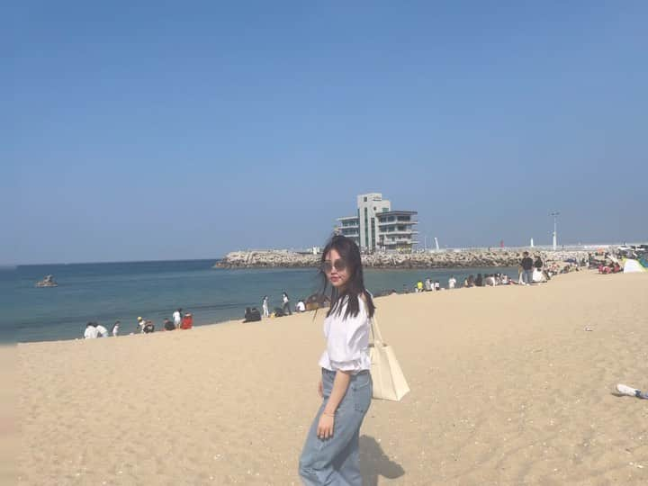 金海珍のインスタグラム：「오디션 심사끝내고 강릉투어🌊 . #강릉 #오디션 #출장」