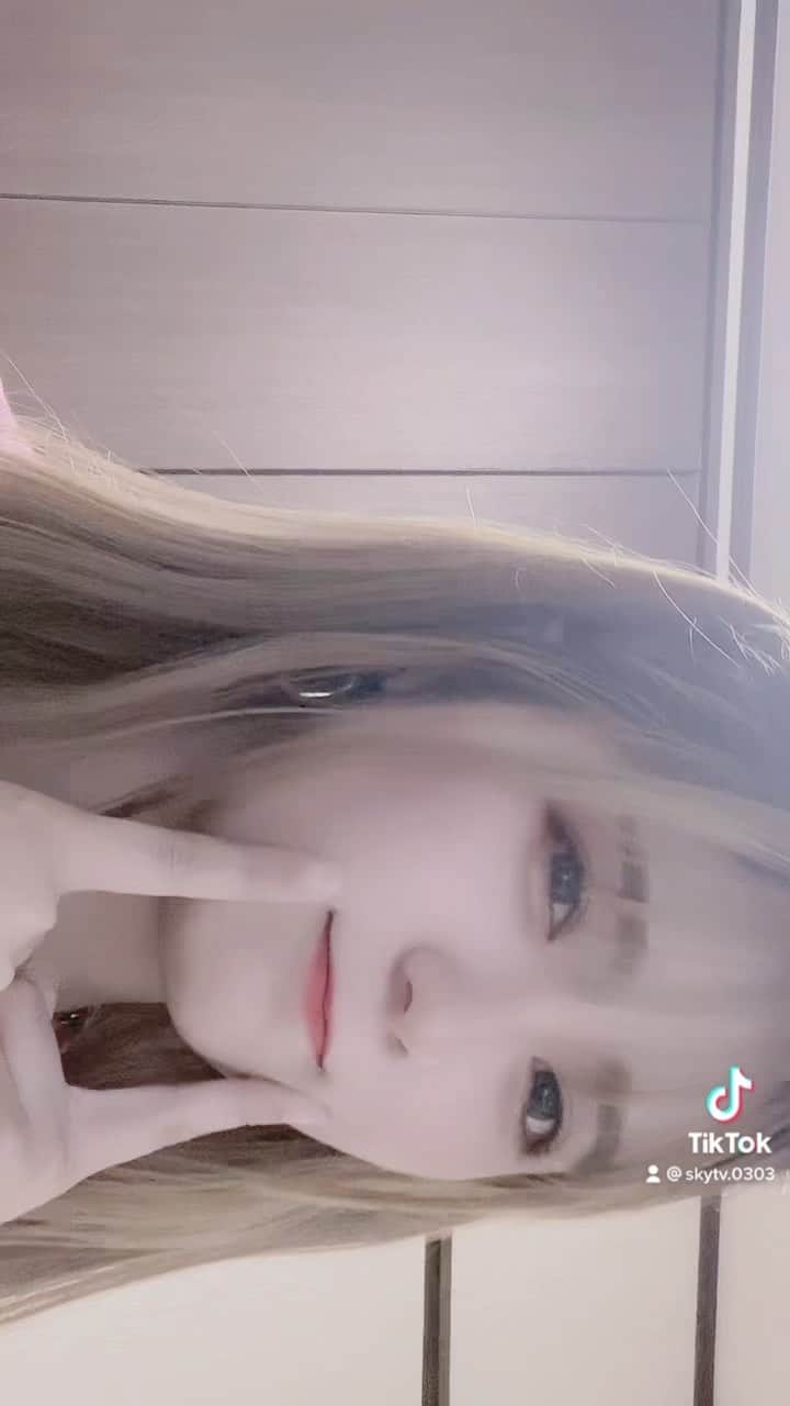 上原ゆなのインスタグラム：「❤️昨日のTIKTOK❤️」