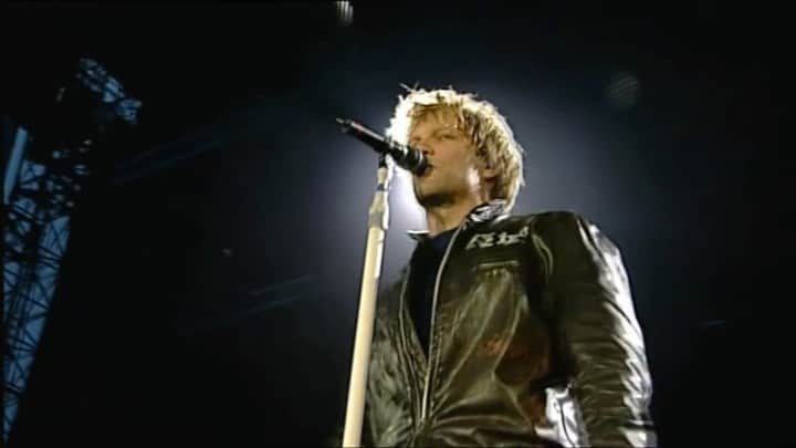 Bon Joviのインスタグラム：「Talk about One Wild Night...  The Crush Tour live in Zurich - 2000」