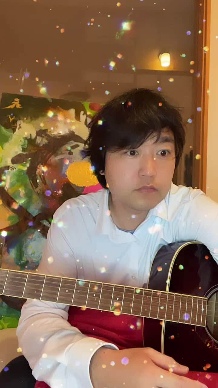 武田双雲のインスタグラム：「歌うだけの双雲」