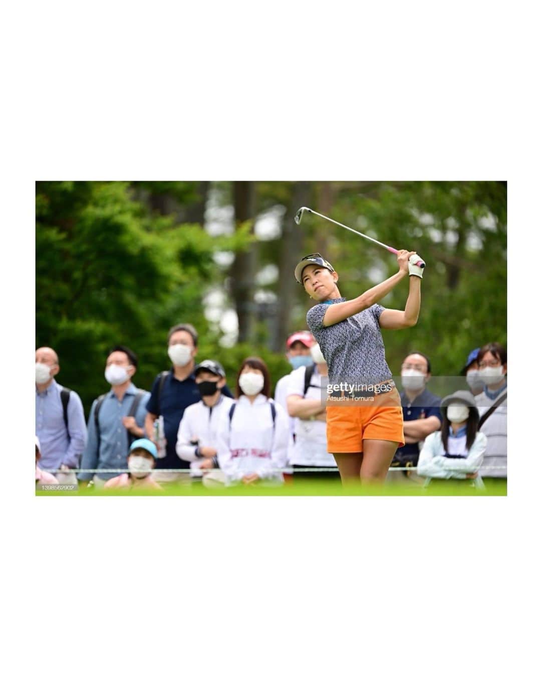 上田桃子のインスタグラム：「先週までの4連戦。 沢山の応援ありがとうございました📣  久しぶりのオフを過ごします‼️ やることは明確になってるので、いい準備をして全米オープンへ行ってきたいと思います🫡🔥  まずはそのためにも脳みそ🧠を一旦休ませねば🤹」