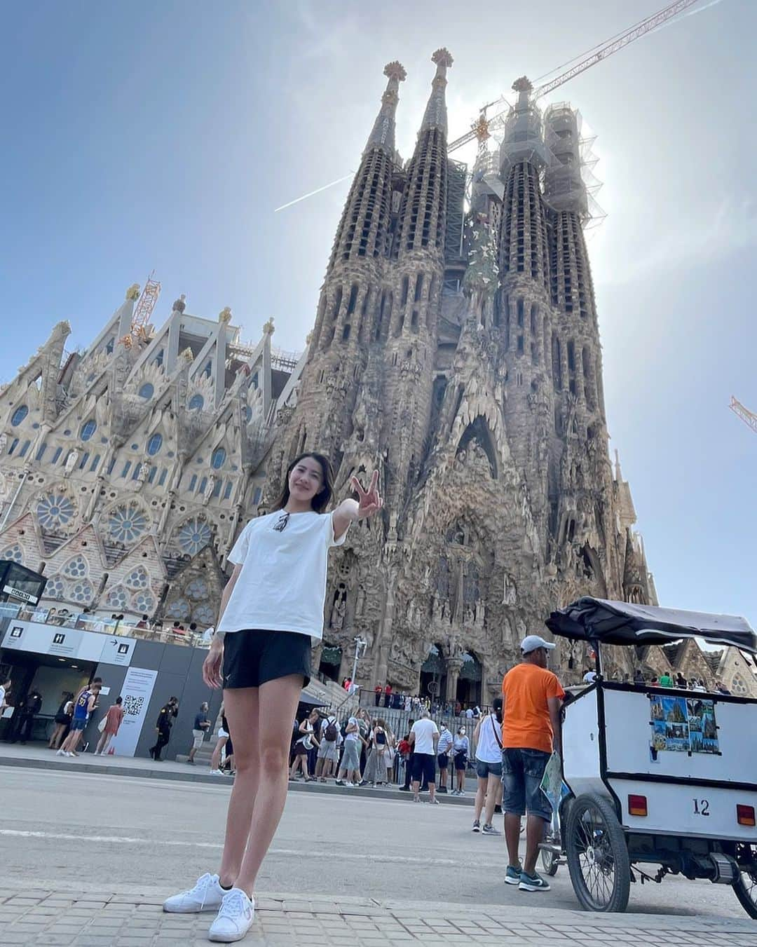 大橋悠依さんのインスタグラム写真 - (大橋悠依Instagram)「． Sagrada Familia ⛪️🇪🇸 ． #españa🇪🇸  #españa  #barcelona  #sagradafamilia  #約140年建設中 #歴史すご」5月23日 18時37分 - yui_ohashi_