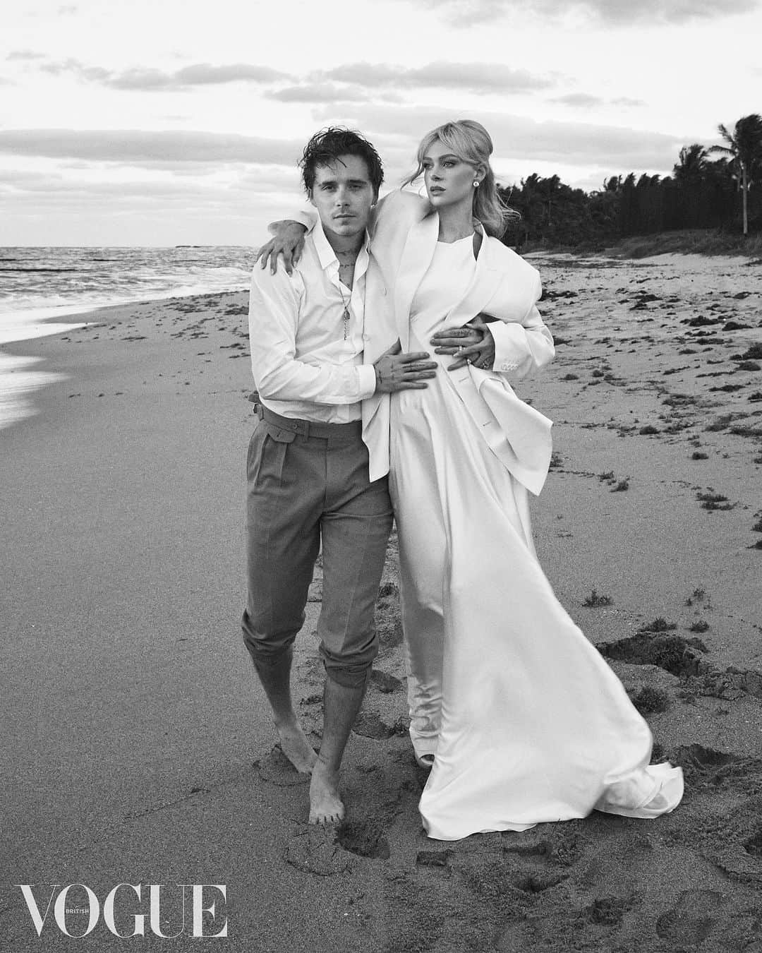 のインスタグラム：「@britishvogue @edward_enninful 🤍🤍🤍」