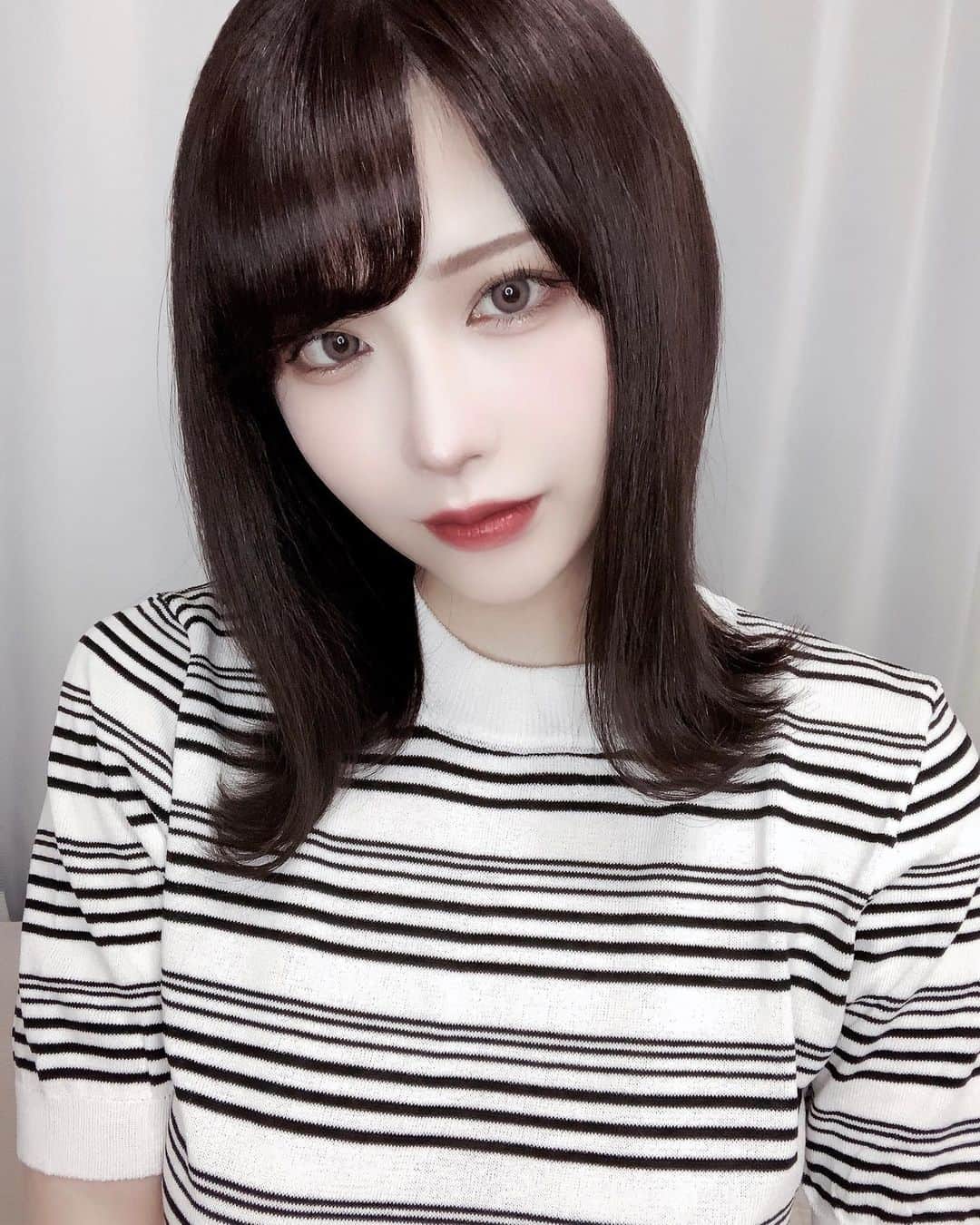 なつきのインスタグラム：「多分20cmくらい切った(^▽^)o」