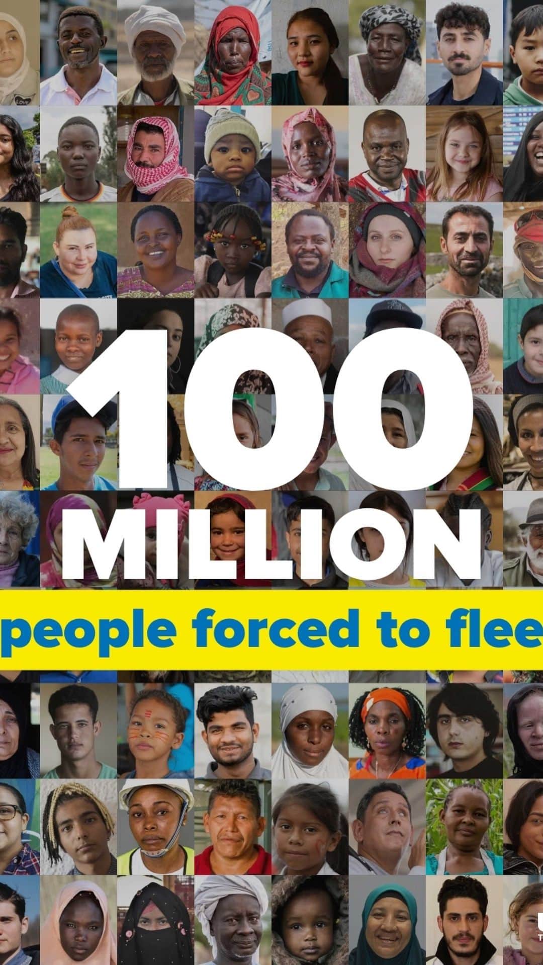 雅-MIYAVI-のインスタグラム：「100 million.  There are now 100 million displaced people around the world.  It’s 1.3% of the global population on this planet.  Crazy.   This is no longer a refugee crisis. This is actually a political crisis that world leaders and we all have to solve together.   I stand with @Refugees, protecting those #ForcedToFlee.  #Repost @refugees ・・・ A milestone we hoped we’d never have to mark. 100 million people have now fled their homes. #ForcedToFlee」
